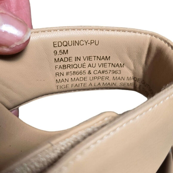 Open Edit NWOB quincy sandals size 9.5 - Picture 5 of 7